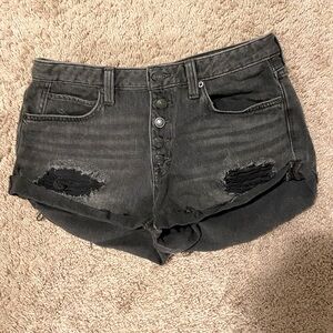 We The Free Cut Off Rolled Jean Shorts